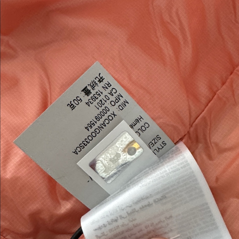 Canada Goose Coral Daylily Quilted Down Vest - Picture 6 of 7